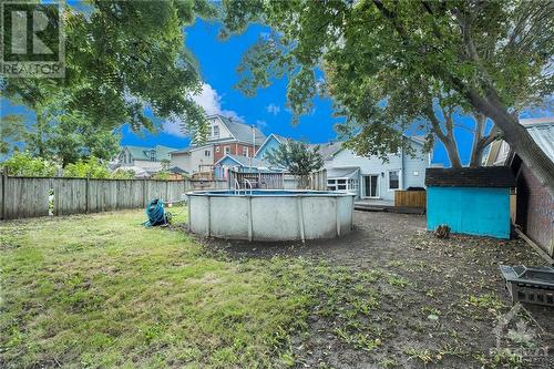 90 Main Street E, Smiths Falls, ON - Outdoor With Above Ground Pool With Backyard