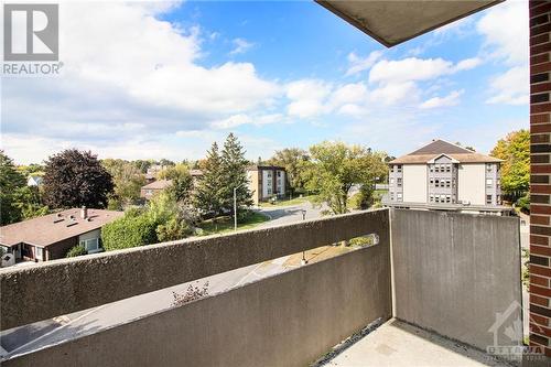 unit balcony - 915 Elmsmere Road Unit#403, Ottawa, ON - Outdoor With Balcony With Exterior