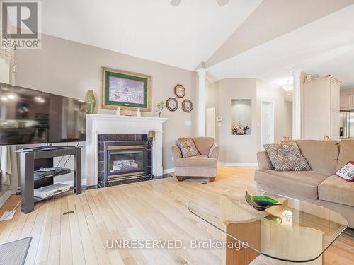 34 Briar Gate Way, New Tecumseth, ON - Indoor Photo Showing Living Room With Fireplace