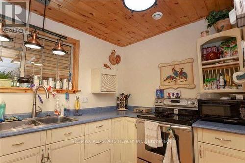 355 Kennedy Drive, Kawartha Lakes (Bobcaygeon), ON - Indoor Photo Showing Kitchen With Double Sink