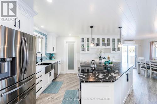 1144 North Bay Drive, Kawartha Lakes, ON - Indoor Photo Showing Kitchen With Stainless Steel Kitchen With Upgraded Kitchen