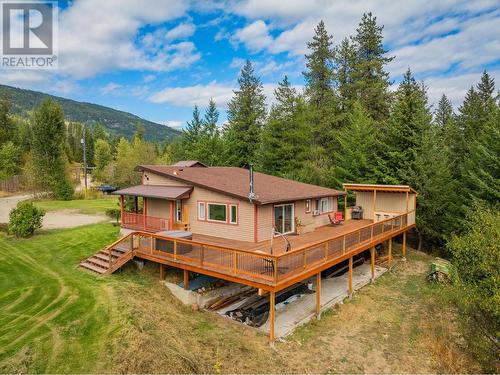 2396 Nault  Road, Castlegar, BC - Outdoor With Deck Patio Veranda