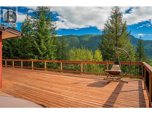 2396 Nault  Road, Castlegar, BC - Outdoor With Deck Patio Veranda With View