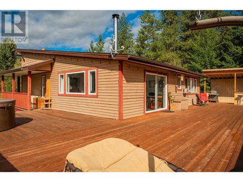 2396 Nault  Road, Castlegar, BC - Outdoor With Deck Patio Veranda With Exterior