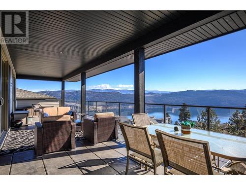 8972 Bayswater Place, Vernon, BC - Outdoor With Body Of Water With Deck Patio Veranda With View With Exterior