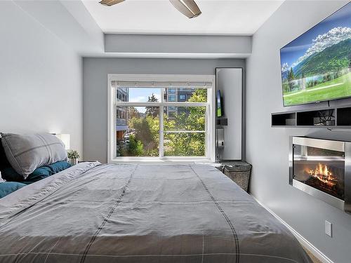 205-821 Goldstream Ave, Langford, BC - Indoor Photo Showing Bedroom