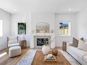 1269 Dunsterville Ave, Saanich, BC  - Indoor Photo Showing Living Room With Fireplace 