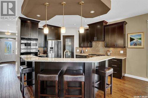 4411 Sandpiper Crescent E, Regina, SK - Indoor Photo Showing Kitchen With Stainless Steel Kitchen With Upgraded Kitchen