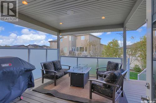 4411 Sandpiper Crescent E, Regina, SK - Outdoor With Deck Patio Veranda With Exterior