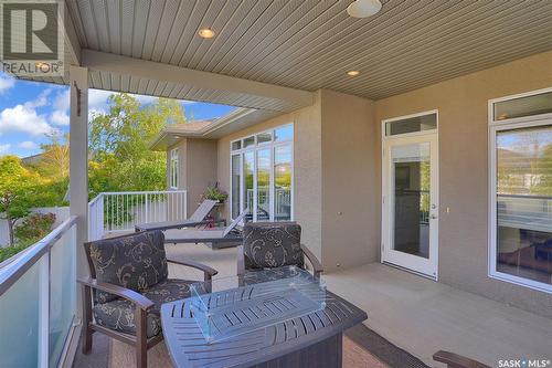 4411 Sandpiper Crescent E, Regina, SK - Outdoor With Deck Patio Veranda With Exterior