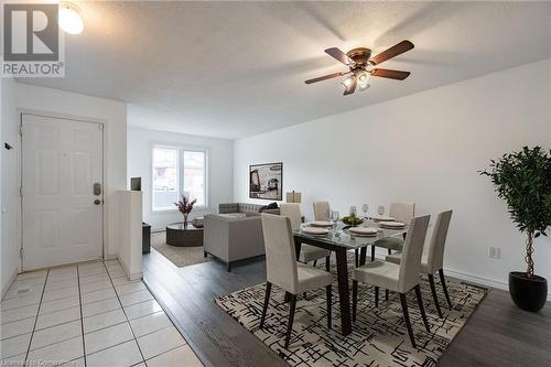 Virtual Staging - 10 Brantdale Avenue, Hamilton, ON - Indoor Photo Showing Dining Room