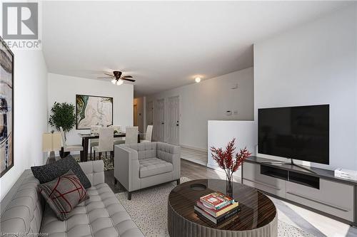 Virtual Staging - 10 Brantdale Avenue, Hamilton, ON - Indoor Photo Showing Living Room