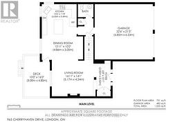 Main Level Floor Plan - 