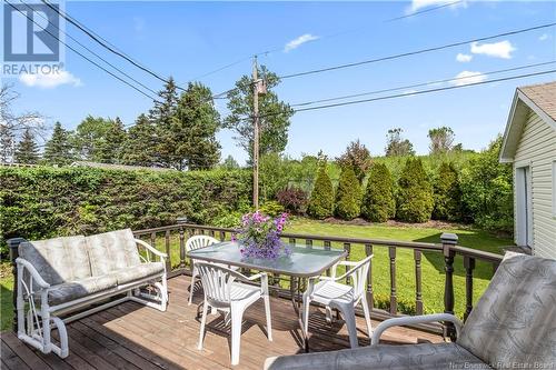 213 Orlean, Dieppe, NB - Outdoor With Deck Patio Veranda With Exterior