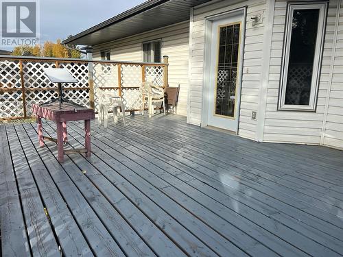 5123 42 Street Ne, Chetwynd, BC - Outdoor With Deck Patio Veranda With Exterior