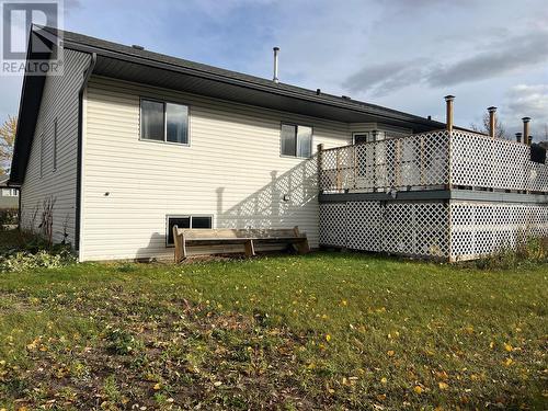 5123 42 Street Ne, Chetwynd, BC - Outdoor With Deck Patio Veranda With Exterior