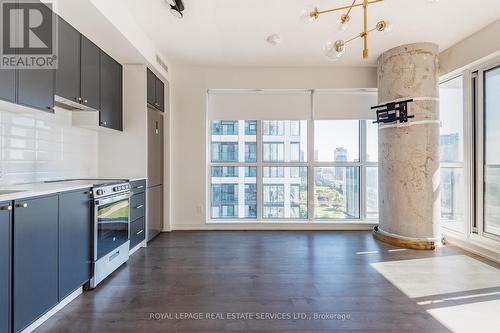 1802 - 49 East Liberty Street, Toronto, ON - Indoor Photo Showing Kitchen With Upgraded Kitchen