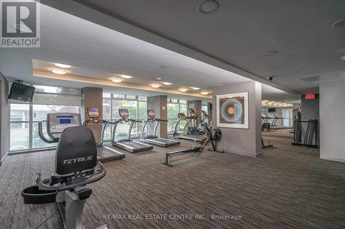 1808 - 223 Webb Drive, Mississauga, ON - Indoor Photo Showing Gym Room