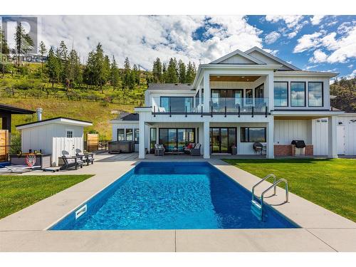 5711 Jasper Way, Kelowna, BC - Outdoor With In Ground Pool With Deck Patio Veranda