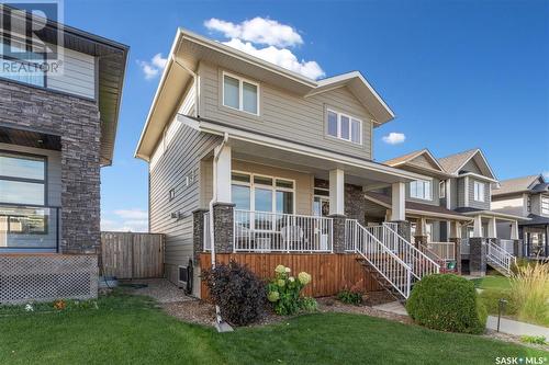 143 Maningas Bend, Saskatoon, SK - Outdoor With Deck Patio Veranda