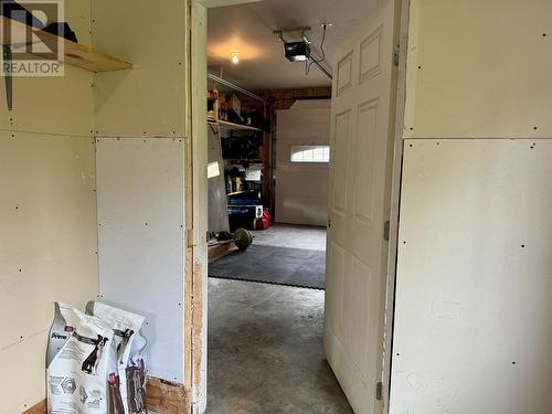 549 Speedway Road, Vanderhoof, BC - Indoor Photo Showing Garage