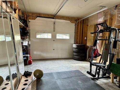 549 Speedway Road, Vanderhoof, BC - Indoor Photo Showing Garage