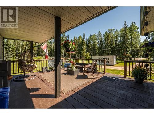 19255 Chief Lake Road, Prince George, BC - Outdoor With Deck Patio Veranda With Exterior