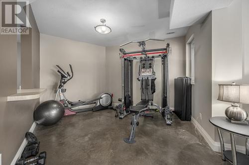 1858 Ironwood Terrace, Kamloops, BC - Indoor Photo Showing Gym Room