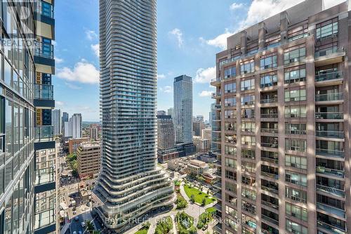 2507 - 955 Bay Street, Toronto, ON - Outdoor With Balcony With Facade