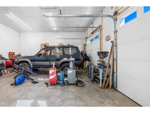 3733 Highway 3, Erickson, BC - Indoor Photo Showing Garage