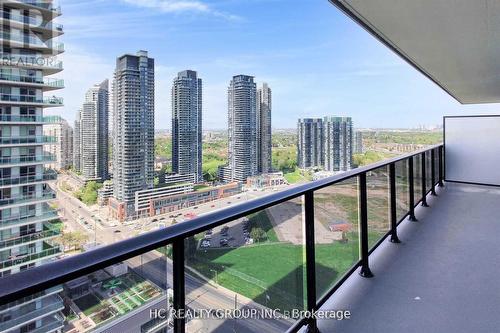 2207 - 70 Annie Craig Drive, Toronto, ON - Outdoor With Balcony With View