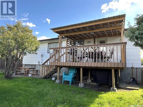 32 Stack Crescent, Meadow Lake, SK - Outdoor With Deck Patio Veranda