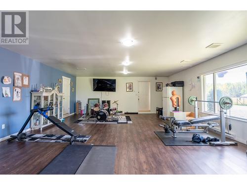 14185 Lawrence Road, Prince George, BC - Indoor Photo Showing Gym Room