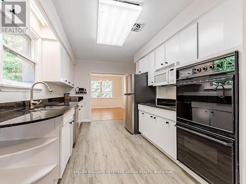 15 York Valley Crescent, Toronto, ON - Indoor Photo Showing Kitchen With Double Sink