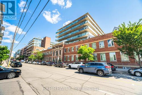 230 - 201 Carlaw Avenue, Toronto, ON - Outdoor With Facade