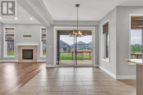 3 Grundy Crescent, East Luther Grand Valley, ON - Indoor Photo Showing Living Room With Fireplace