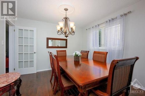 1707 Boisbriand Crescent, Ottawa, ON - Indoor Photo Showing Dining Room