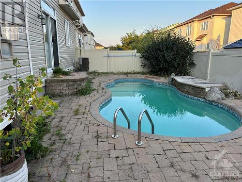 322 Fairlakes Way, Ottawa, ON - Outdoor With In Ground Pool