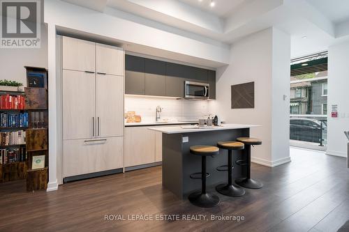 154 Logan Avenue, Toronto, ON - Indoor Photo Showing Kitchen With Upgraded Kitchen