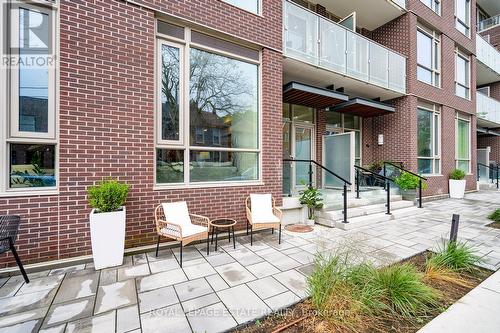 154 Logan Avenue, Toronto, ON - Outdoor With Balcony With Exterior