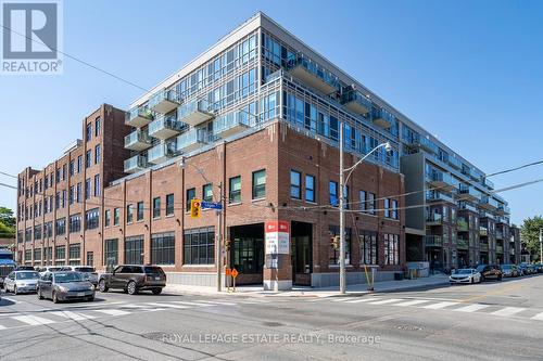 154 Logan Avenue, Toronto, ON - Outdoor With Facade