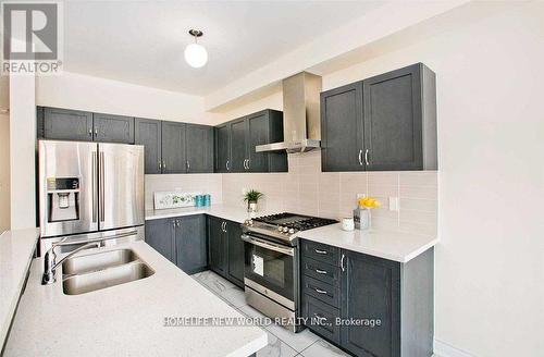 12 Mac Frost Way, Toronto, ON - Indoor Photo Showing Kitchen With Double Sink With Upgraded Kitchen