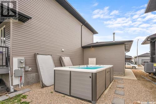 38 Clunie Court, Moose Jaw, SK - Outdoor With Deck Patio Veranda With Exterior