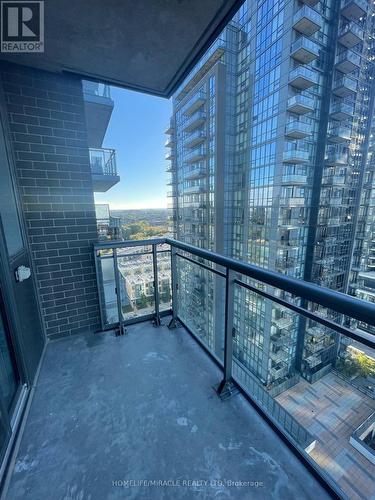 1302 - 5025 Four Springs Avenue, Mississauga, ON - Outdoor With Balcony With Exterior