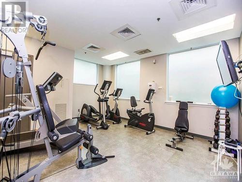 238 Besserer Street Unit#716, Ottawa, ON - Indoor Photo Showing Gym Room