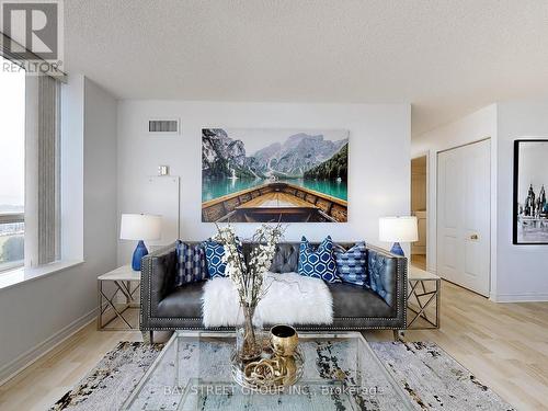 1119 - 1883 Mcnicoll Avenue, Toronto, ON - Indoor Photo Showing Living Room