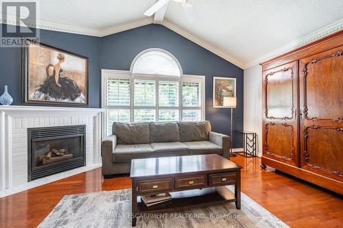 772 Francis Road, Burlington, ON - Indoor Photo Showing Living Room With Fireplace