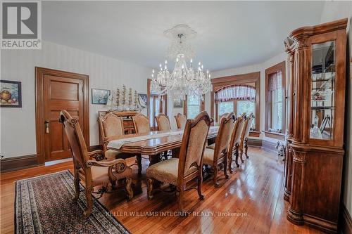 20763 Old Highway 2 Road, South Glengarry, ON - Indoor Photo Showing Dining Room