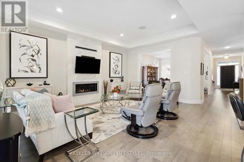 3 - 2290 Torrey Pines Way, London, ON - Indoor Photo Showing Living Room With Fireplace