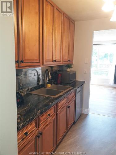 5477 Empress Street, Windsor, ON - Indoor Photo Showing Kitchen With Double Sink